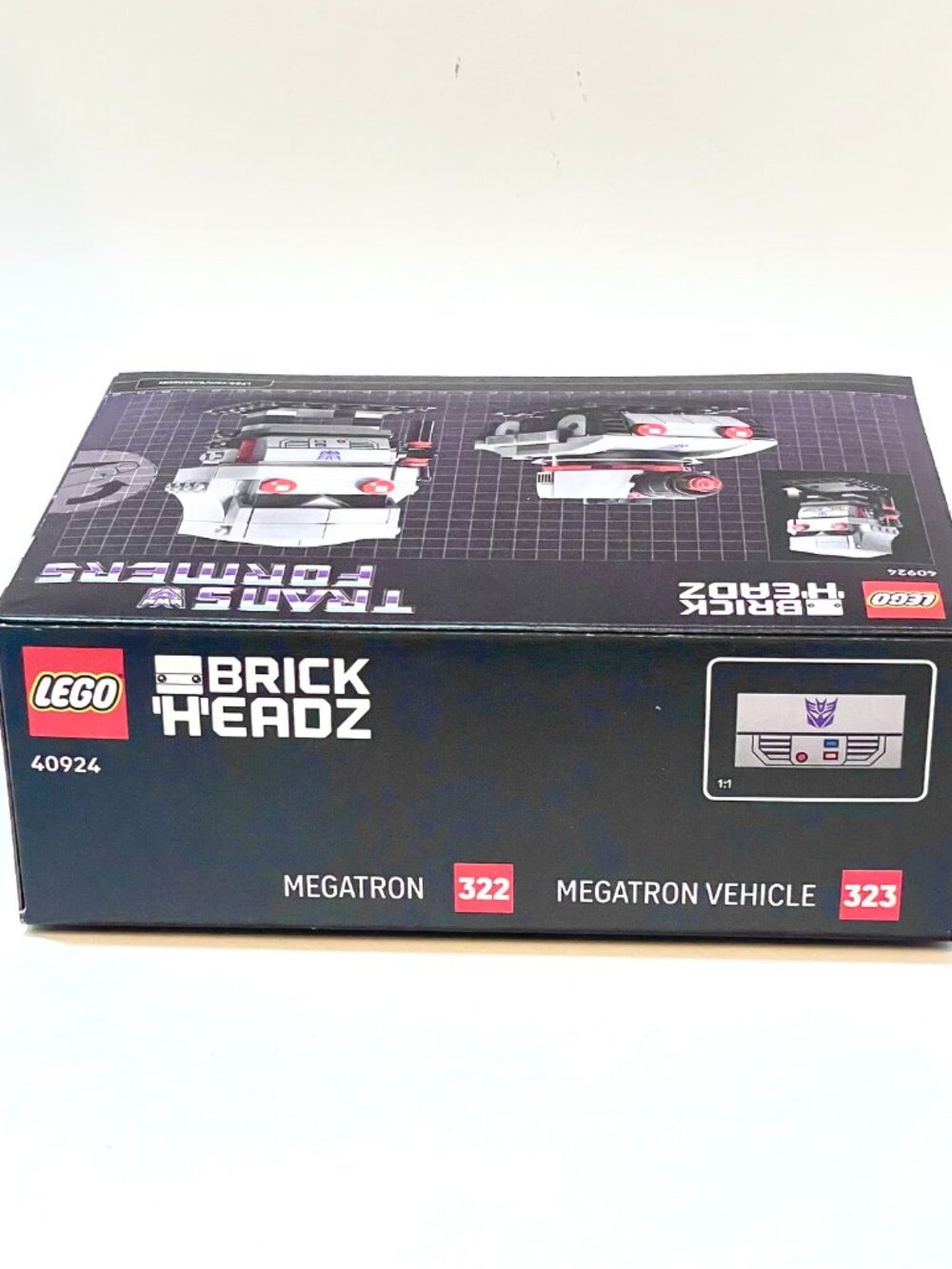 LEGO 40924 Brickheadz TRANSFORMERS Megatron Robot & Vehicle NIB In Hand - Picture 6 of 15